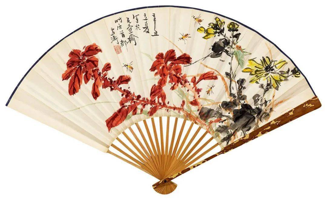 王雪涛花鸟扇面50幅好看