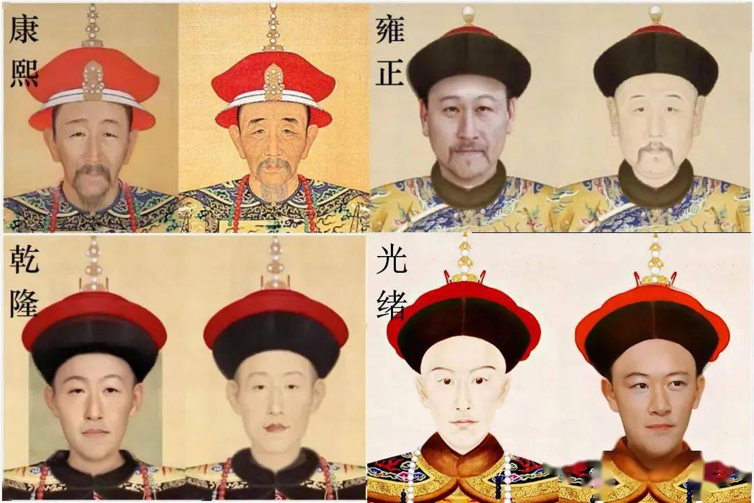 清朝12帝3D复原图图片