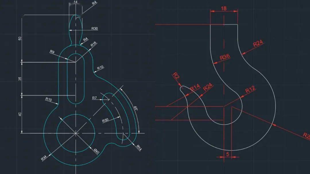 (上图为钟纪昀用cad画的专业图纸) (上图为钟纪昀用自己组装的便惺浇
