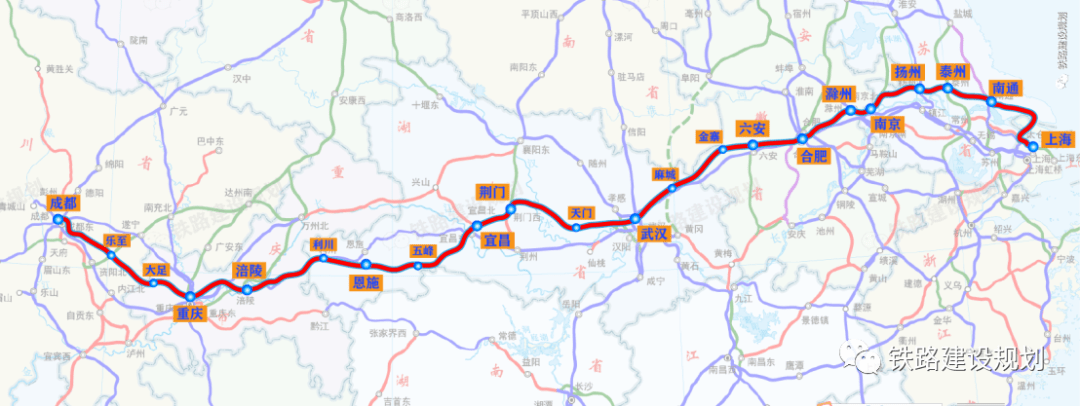 大盤點中國八縱八橫高速鐵路網建設概況