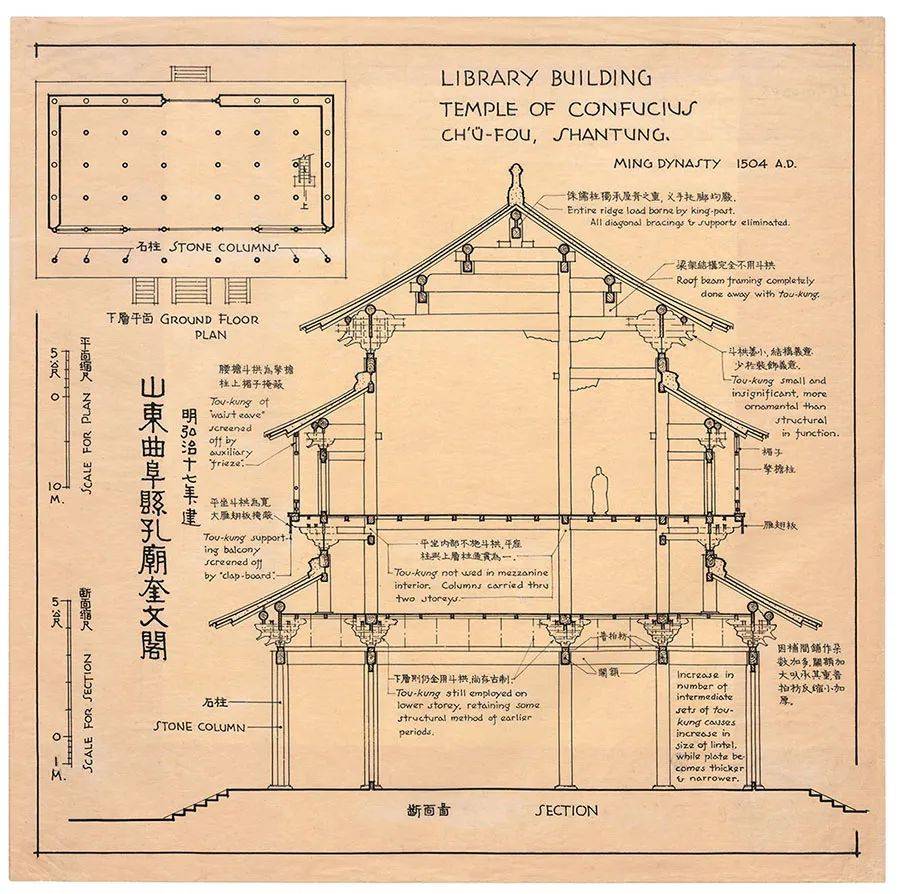 梁思成手绘,清华王南讲解,两代建筑人说透中国古建之美