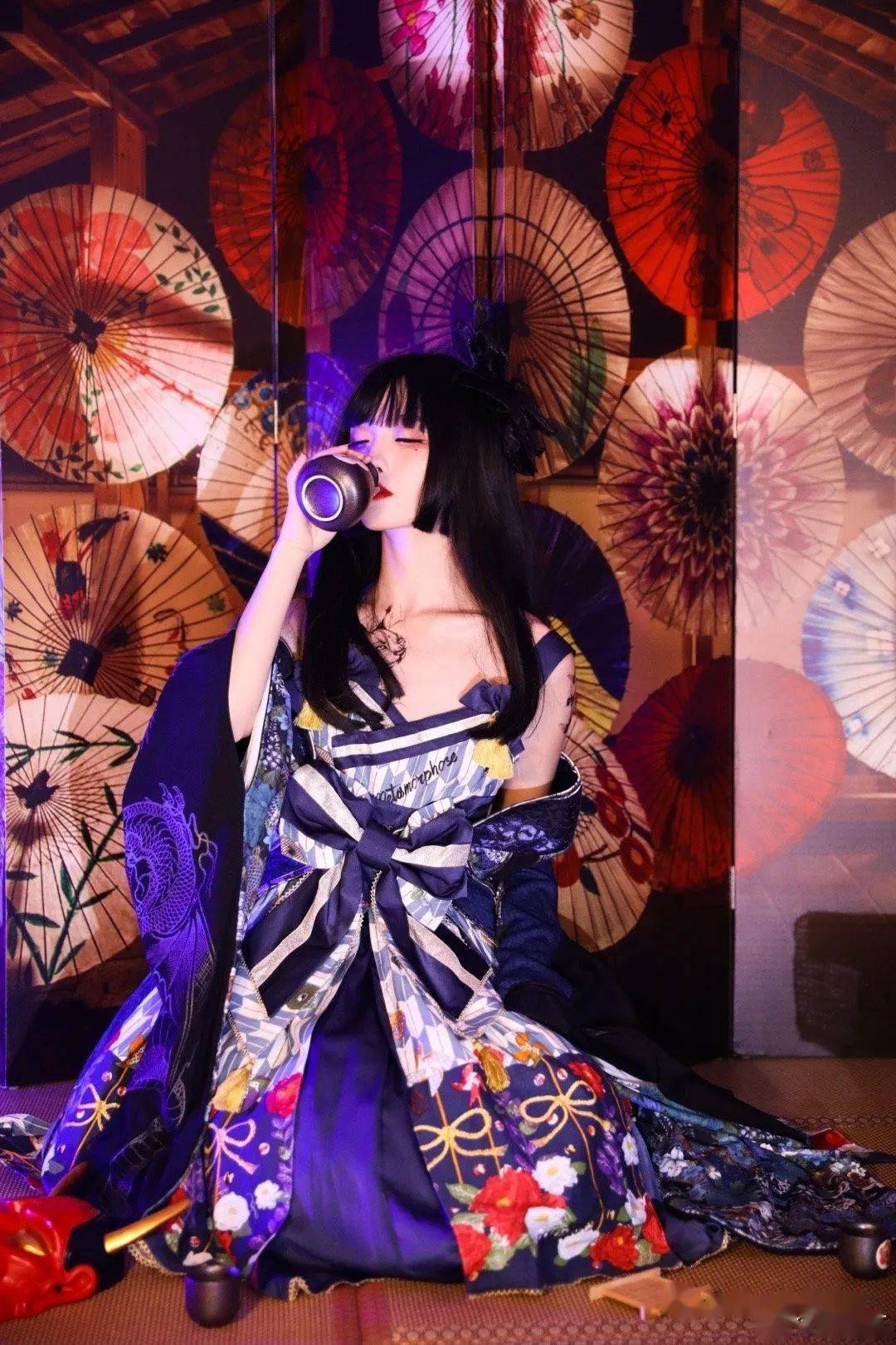 和风lolita她们穿出了和风的优雅与可爱