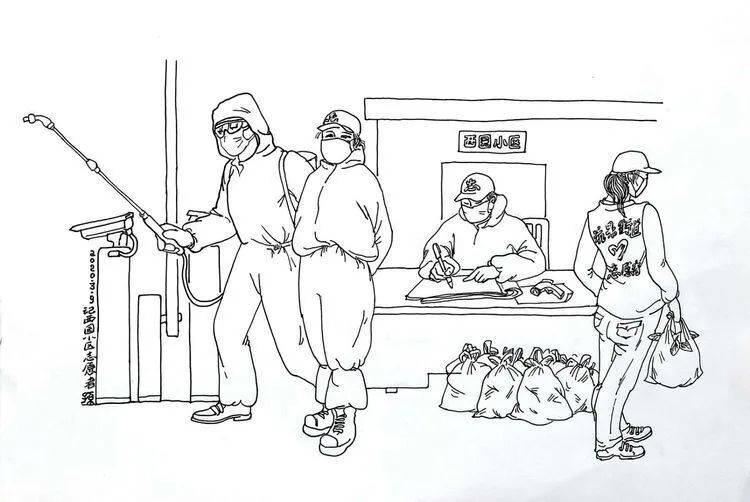 用青春筑"防",愿山河无恙——中文系志愿者采访(一)_疫情