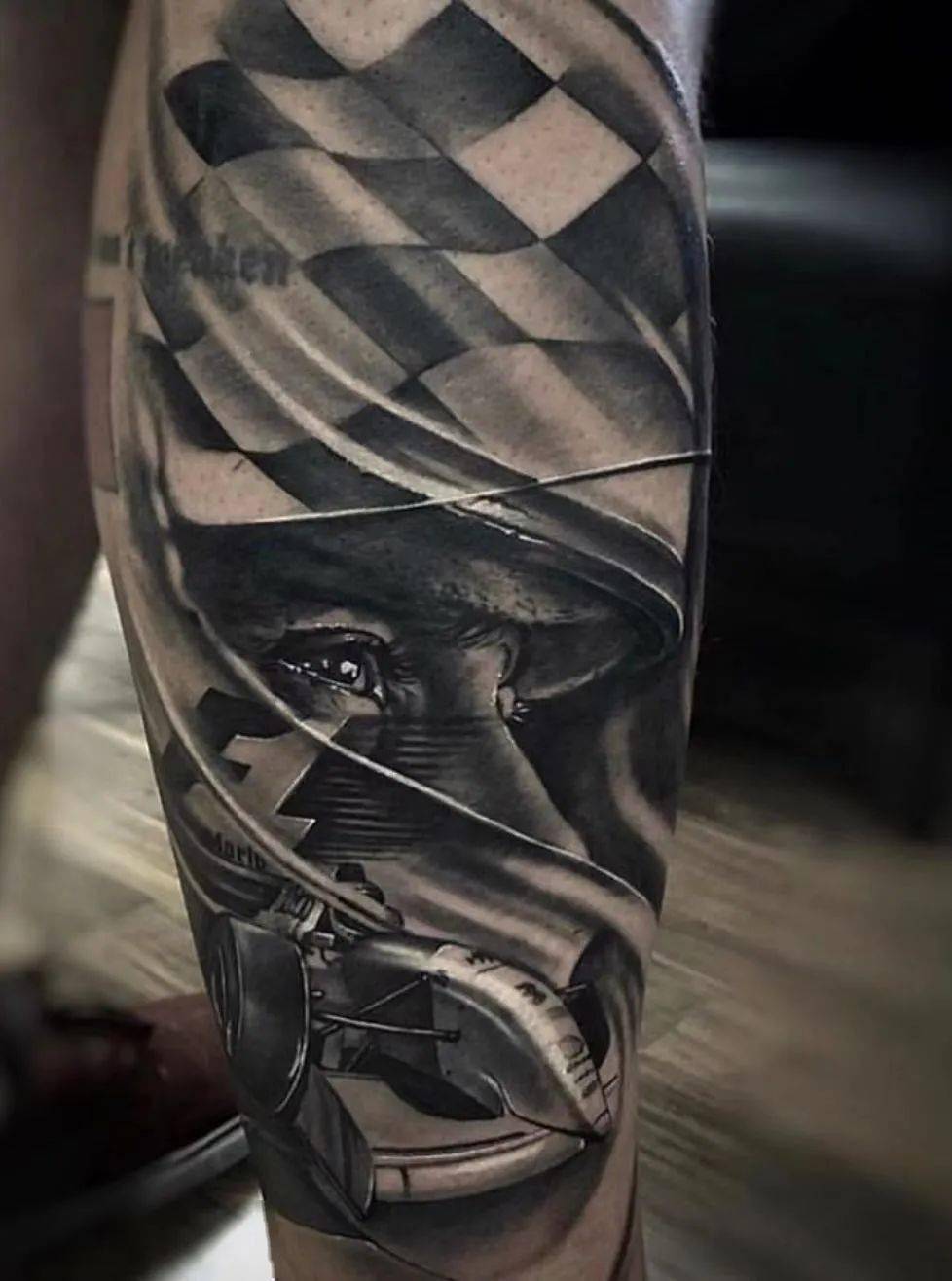 陆地上最快的速度f1赛车纹身_汽车