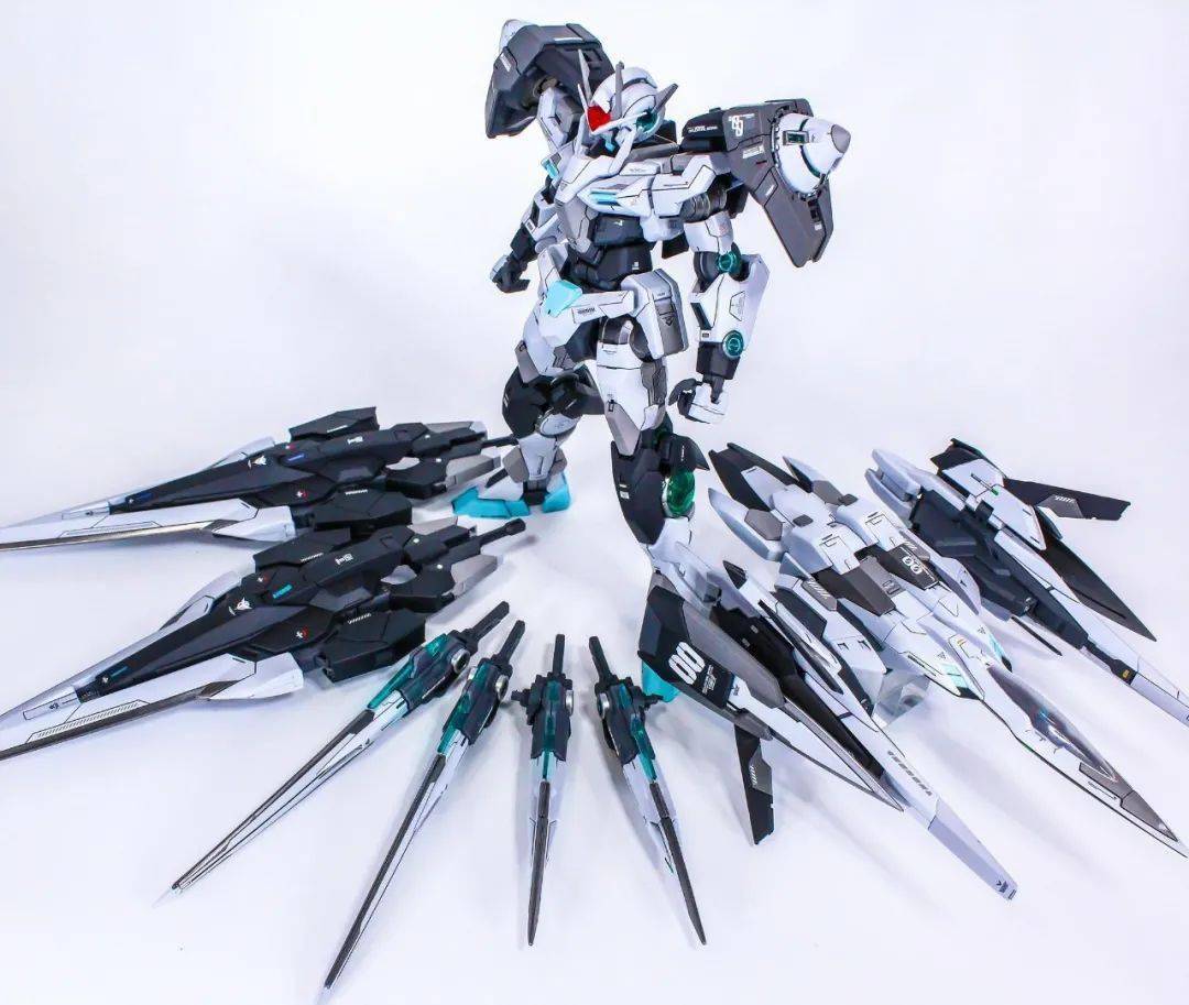 双gn巨剑加亿点点细节,00r改色涂装