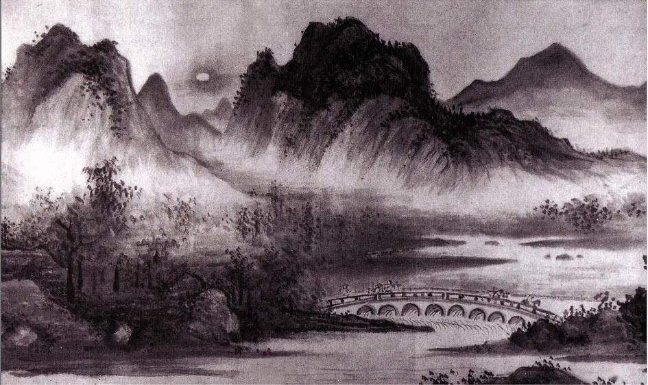 燕京八景之卢沟晓月一