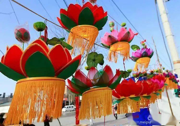 魅力凤翔凤翔三岔村纸灯笼红啦