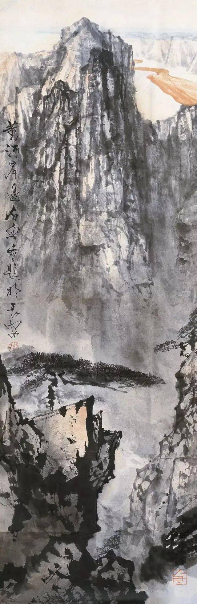 长安画派的领军人物和创立者之一，中国画坛上的一代大师——石鲁