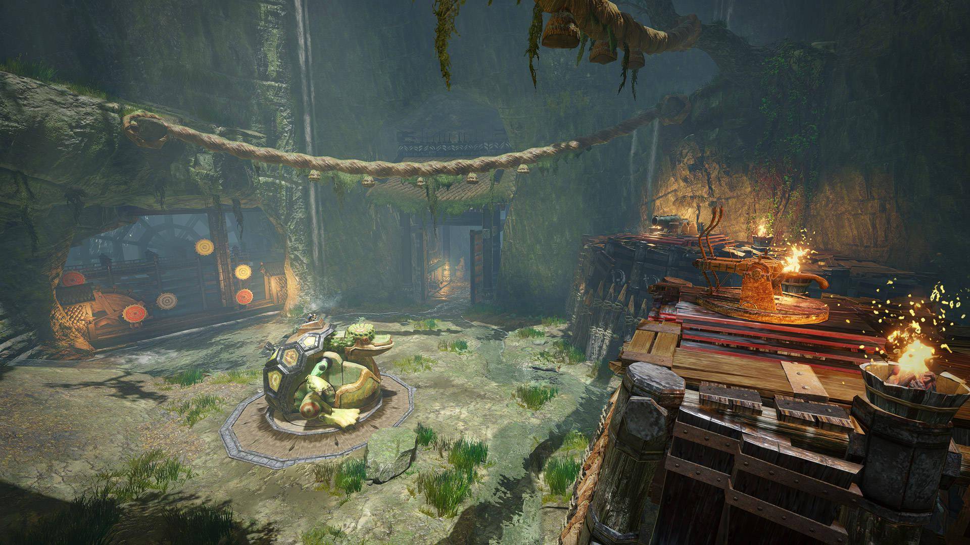 《怪物猎人:崛起》炎火村乡村设施介绍