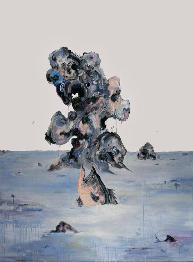 《迷失的世界》60x70cmx12幅 布面油画 2015年