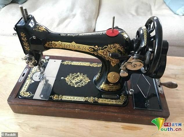 缝纫机|100年前的缝纫机，古老的游戏机……网友分享各种老物件