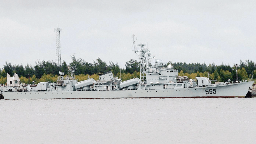 昭通艦,丹東艦,韶關艦,臨汾艦,台州艦和金華艦共計6艘053h1型護衛艦