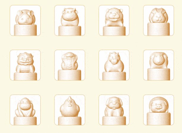 入选非遗的百年神秘组织西泠十二生肖铜印钤印守福以印结缘