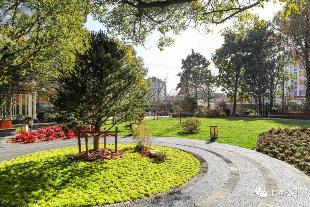 【探索】松江3座街心花园全新亮相,你去打卡了吗?_广场