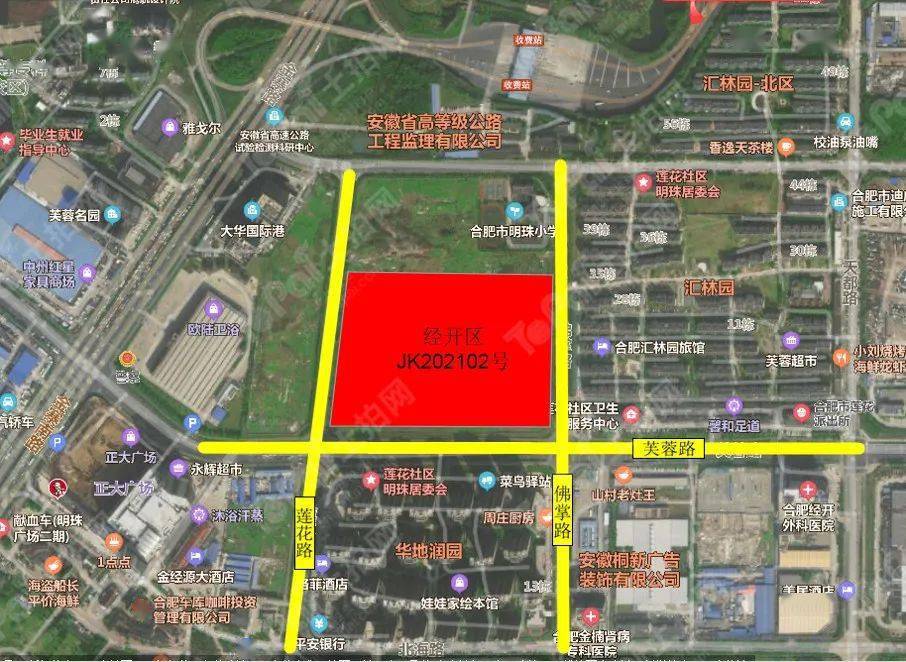 合肥补仓3月再添3宗涉宅用地共计2745亩