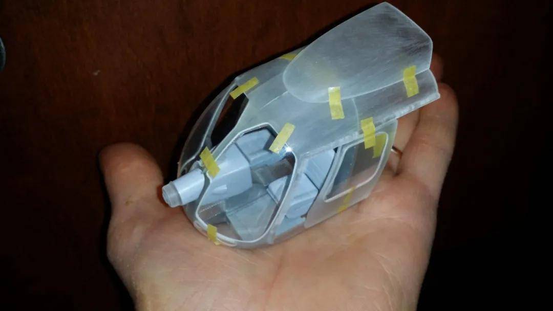 模玩秀你和大佬的差距有多少来看大佬全自制132直升机