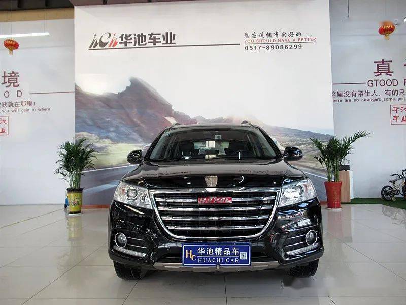 今日新到 一手车无过户史 16年10月哈弗h6 改款运动版1 5t 手动两驱尊贵版 车辆