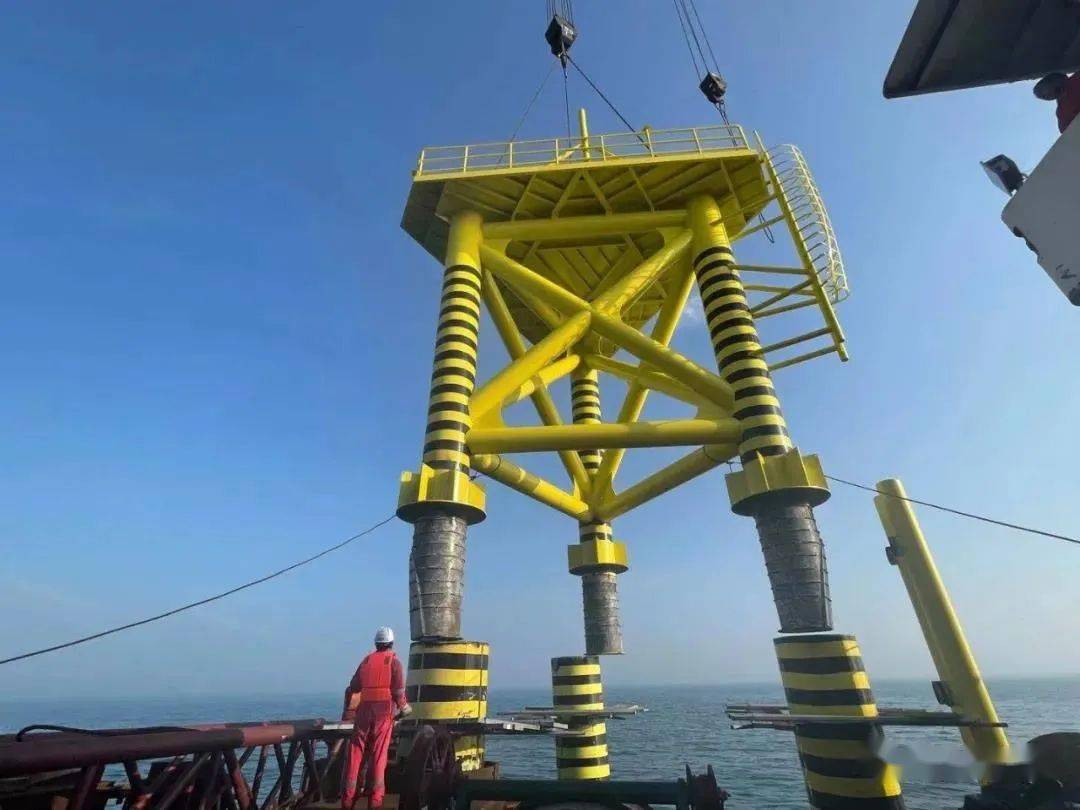 海上风电测风塔结构及安装工艺创新