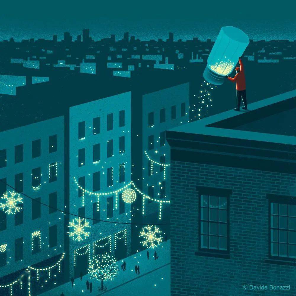 富有内涵深意的插画你能看懂几幅