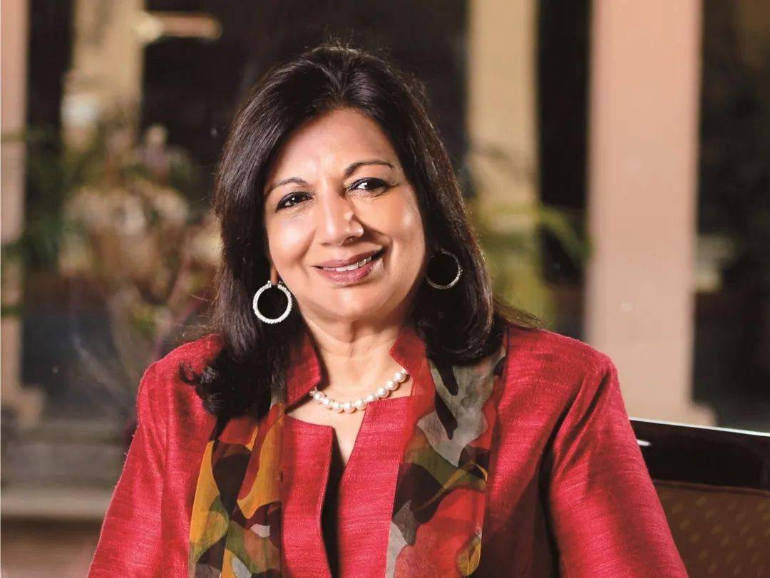 基兰·玛兹穆德-肖(kiran mazumdar shaw)博士是印度必奥康(biocon)
