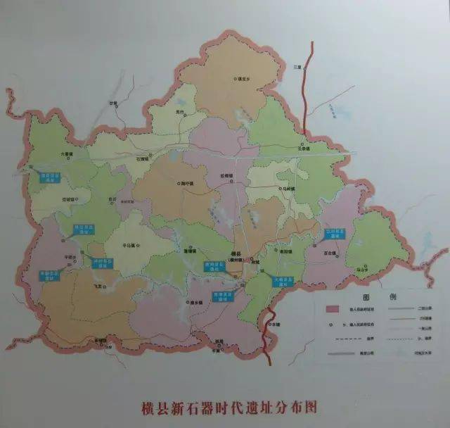 横县行政区划图图片