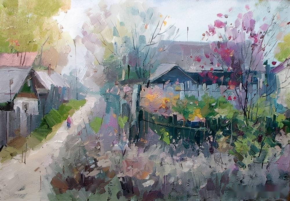 俄罗斯画家РоманБиляев风景油画作品欣赏