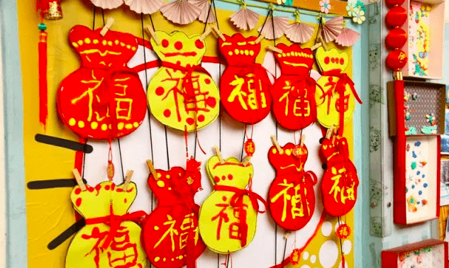 牛年环创幼儿园新年环创从大厅到主题墙牛年环创正当红100图鉴