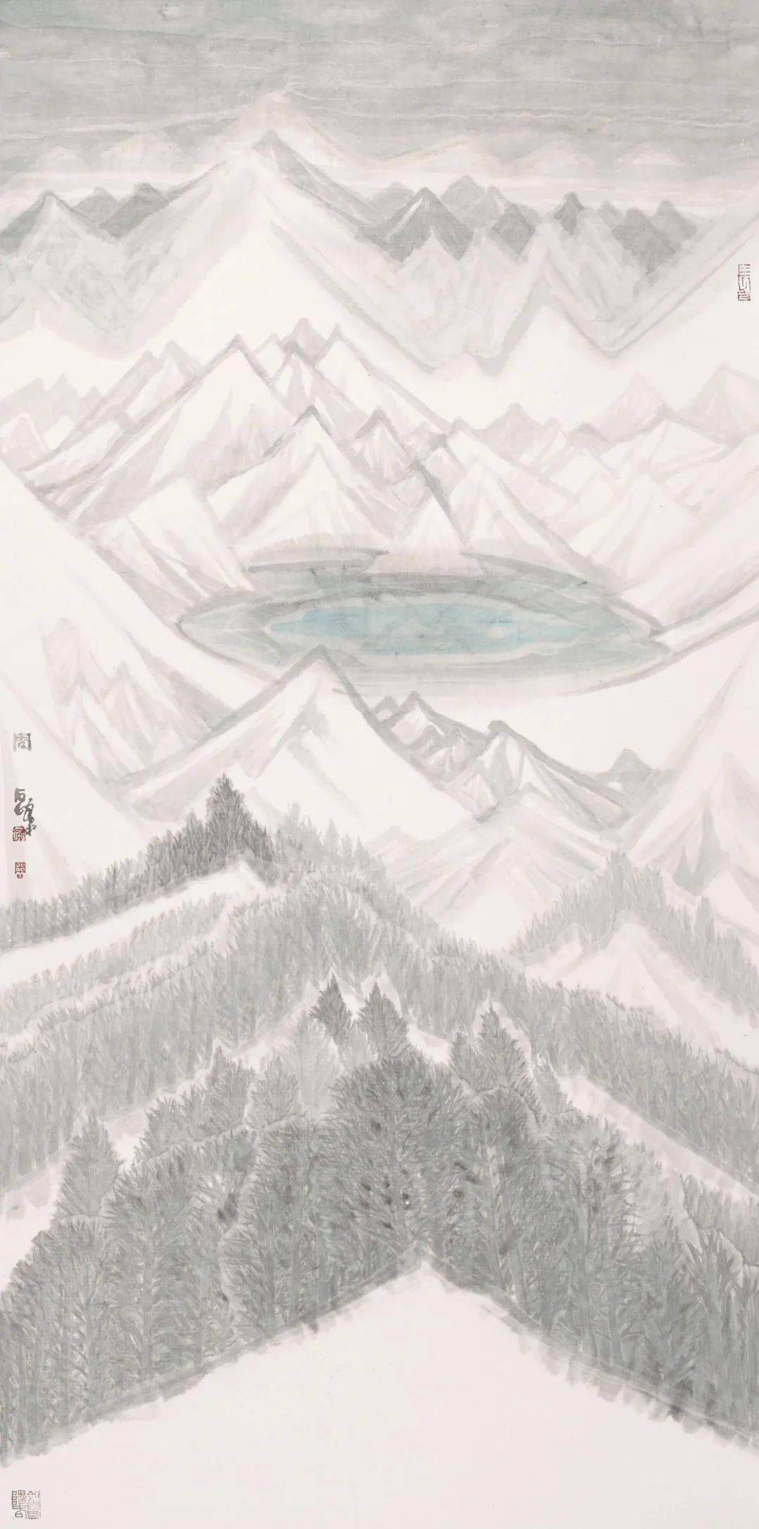 名家谈艺——周石峰篇_山水画
