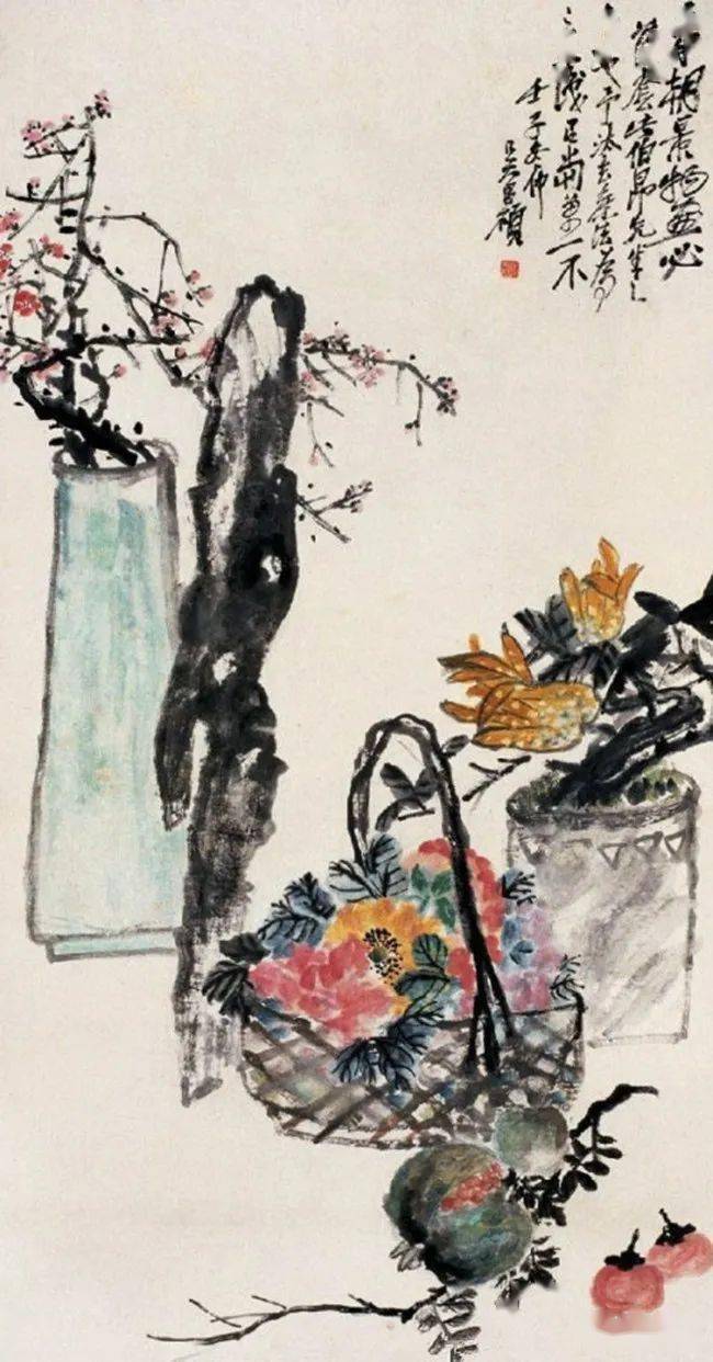 名品视界吴昌硕清供图欣赏