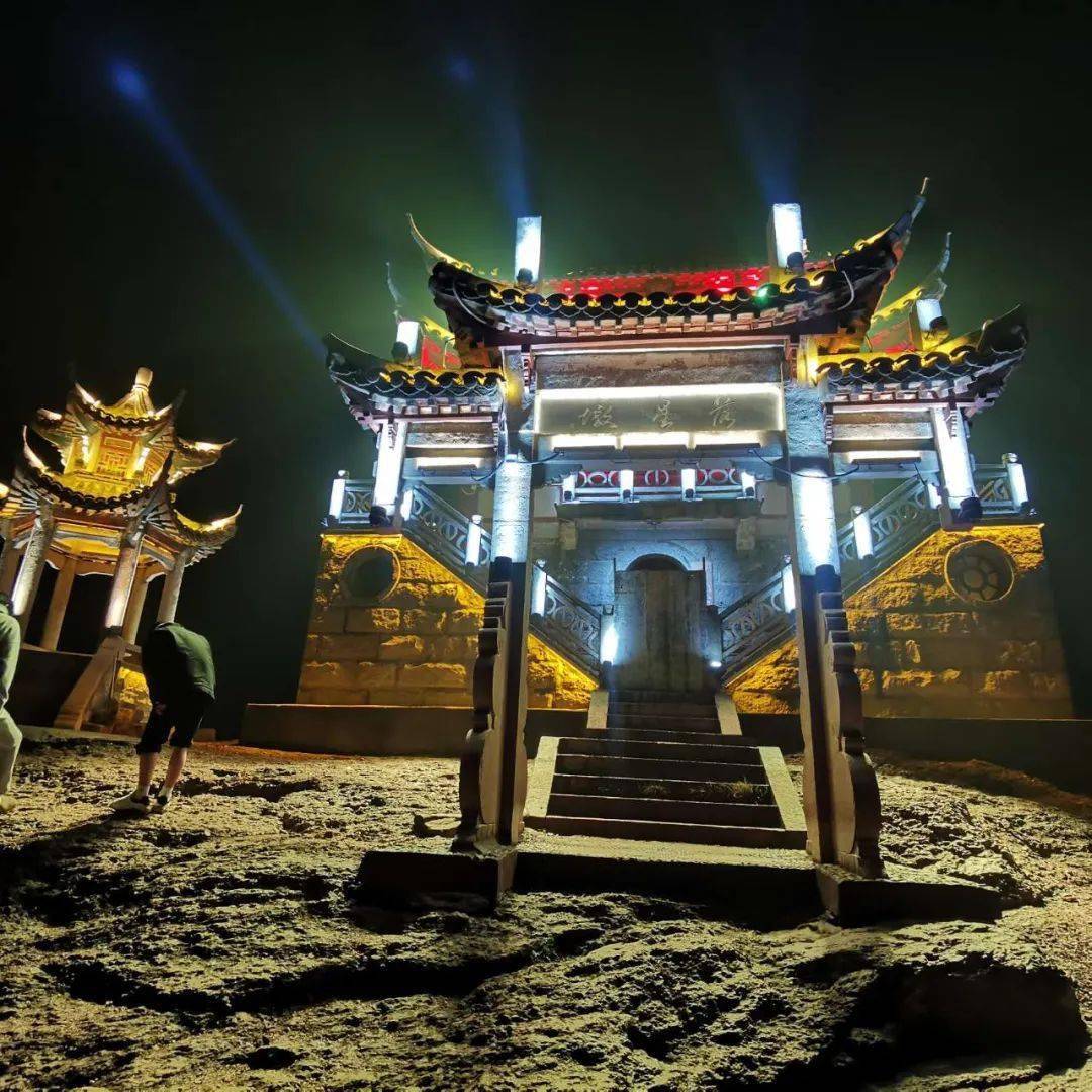 庐山人这个地方的夜景美极了你去过吗