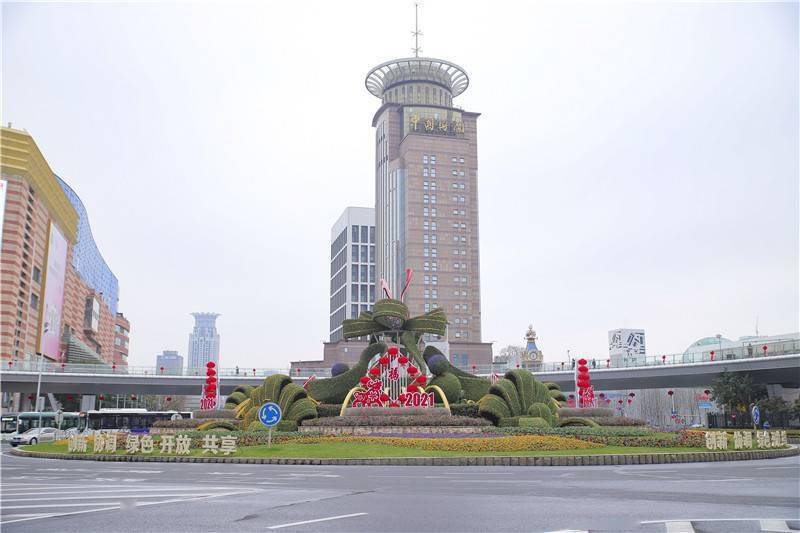 春节期间上海公园绿地年味浓 城市公园实施错峰限量入园