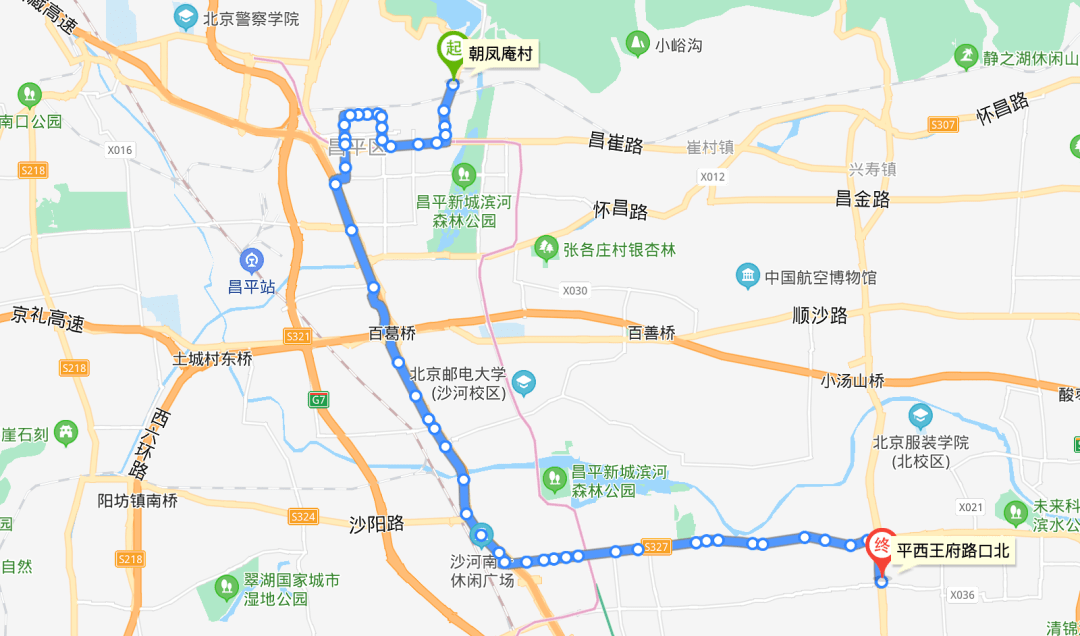 昌平70路公交车路线图图片