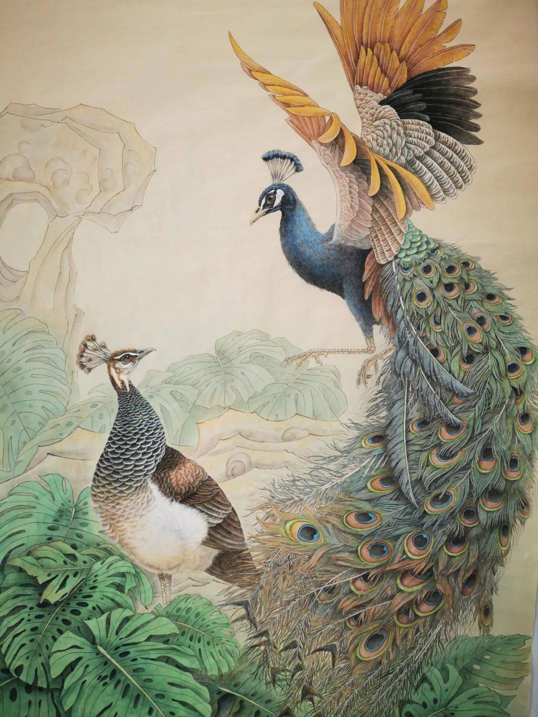 无师无门派自学成才陈松岩2020年工笔画欣赏