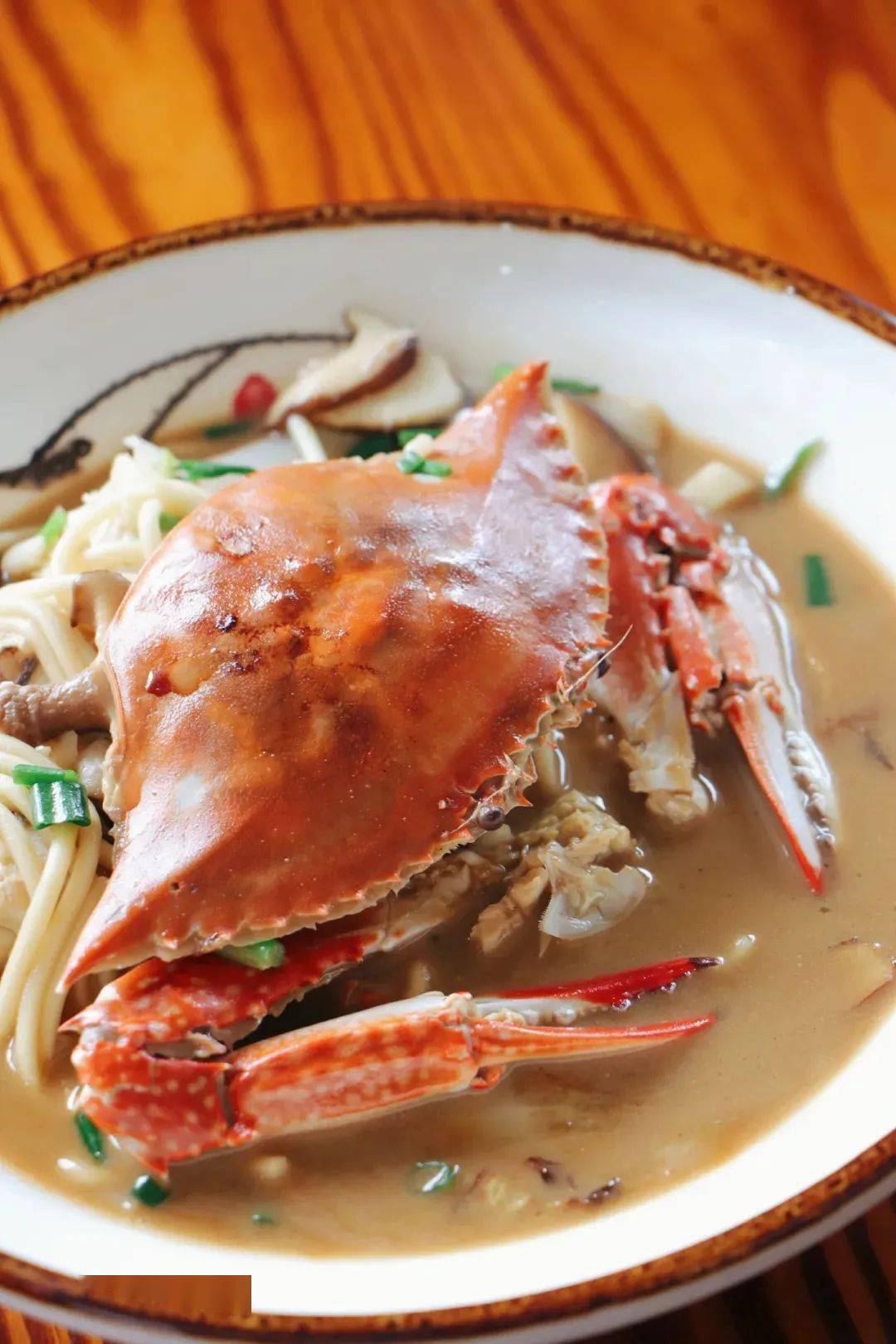 牛蛙河虾面,旺刺面这家店的特色有点多详情戳:在枫桥吃完这碗梭子蟹面