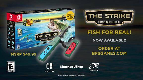 模拟钓鱼游戏模拟专业钓鱼冠军版现已登陆switch