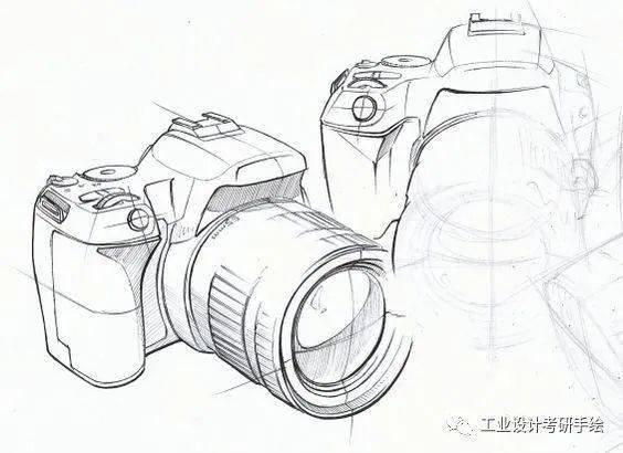 咔嚓咔嚓,照相机手绘大全在这里「手绘659day」
