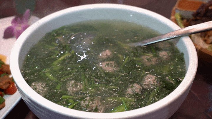茴香肉圆汤图片