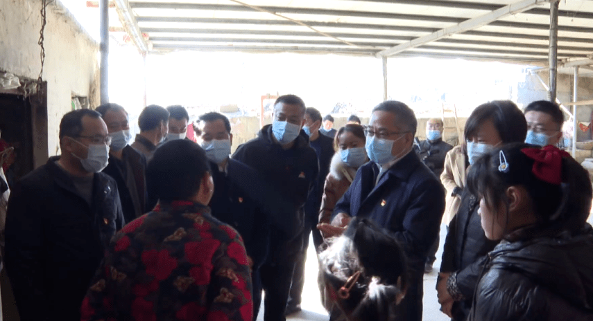 濮阳市委常委秘书长惠康一行到台前县开展新春走访慰问活动