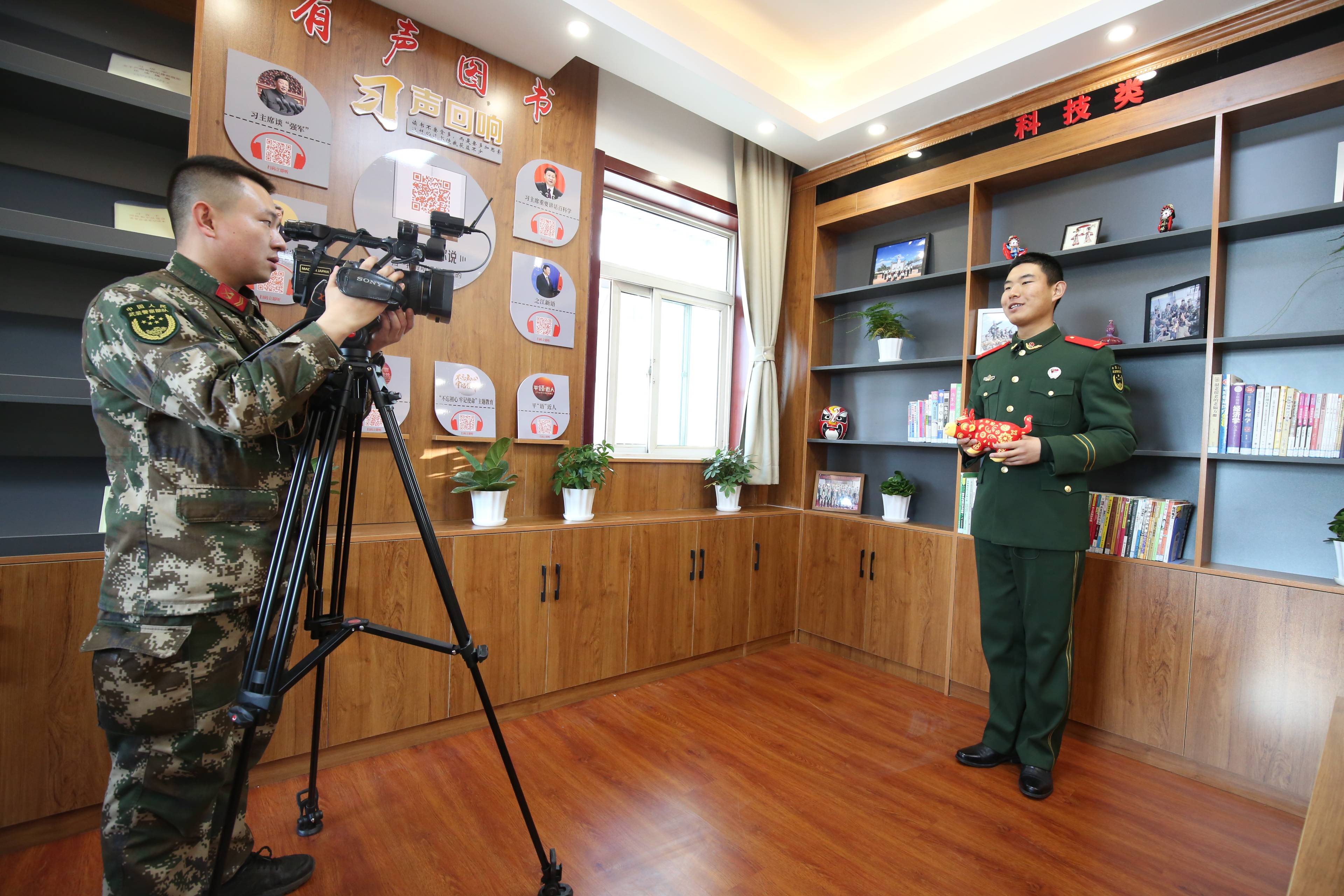 武警宁夏总队石嘴山支队向全国人民拜年