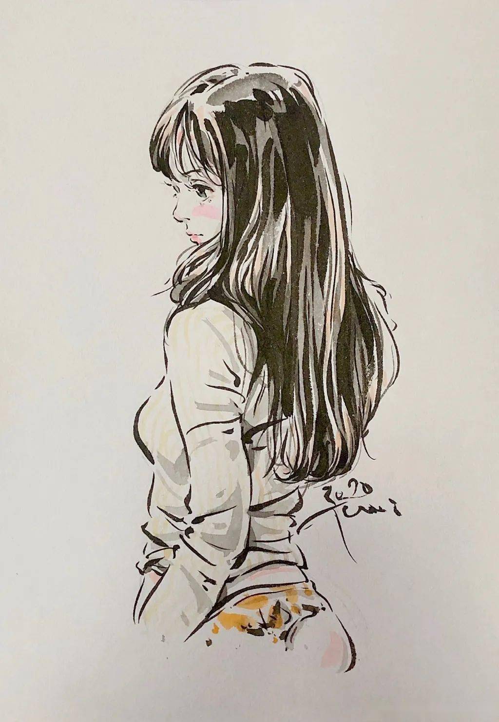 网友:第一张就快hold不住了._速写