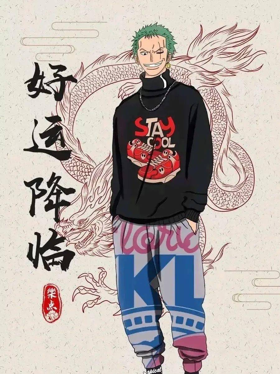 春节红包海贼王封面素材让你成为微信群里面最靓的仔