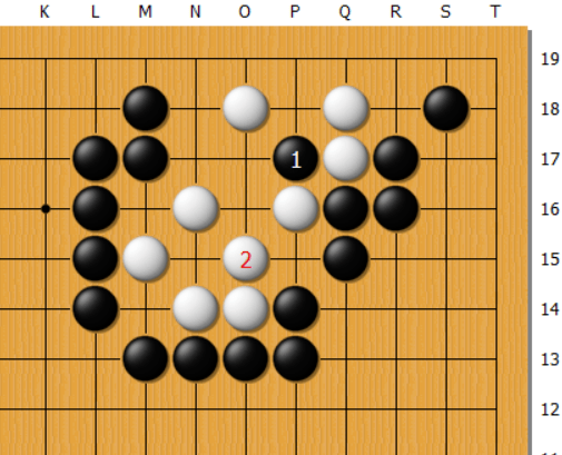 每日一题 黑先 面对角部棋形缺陷 黑应如何解围 白棋