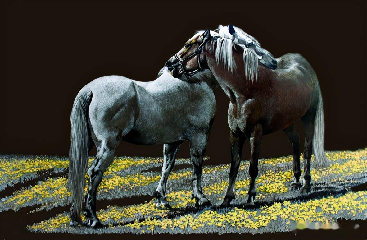 辛丑牛年牛马年好种田我的画中牛马寄托着牛马精神