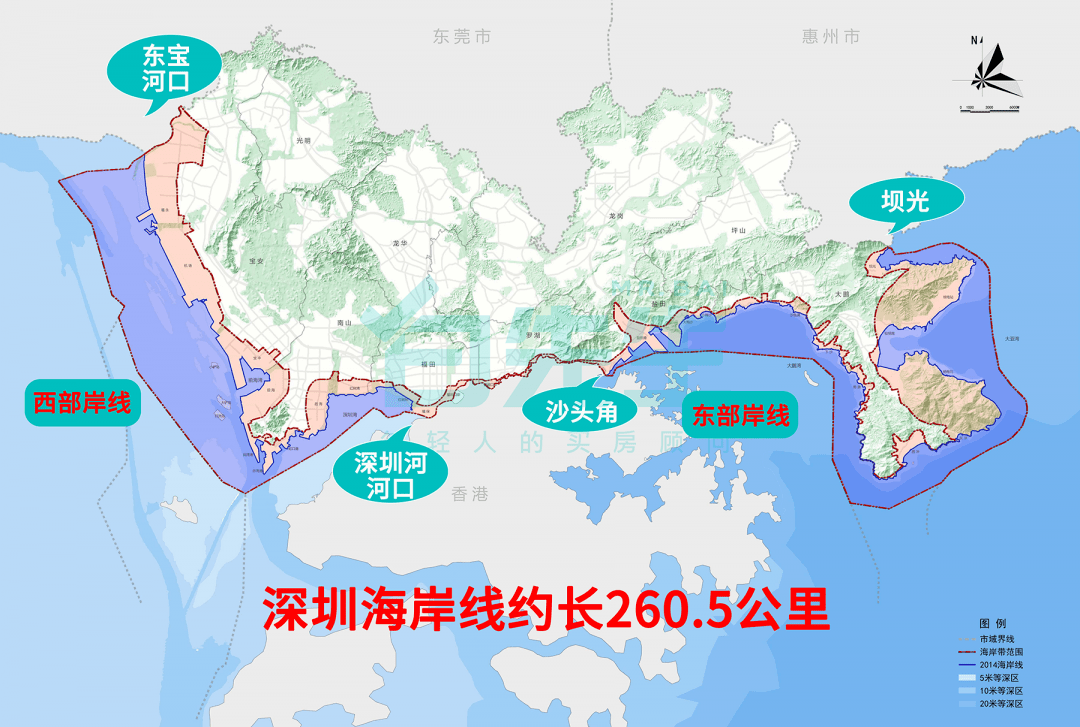 深圳前海与后海地图图片