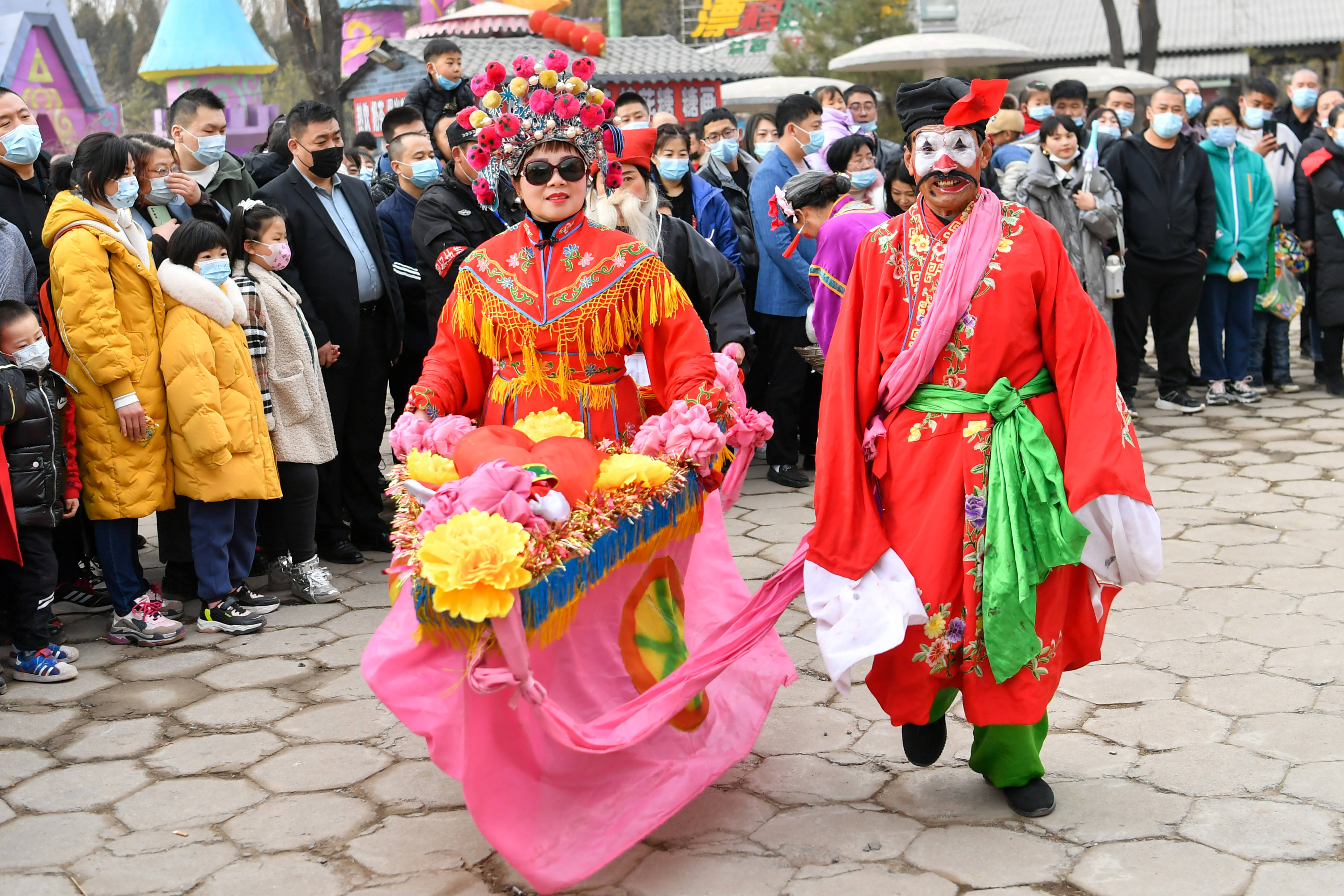 山西春节民俗活动图片