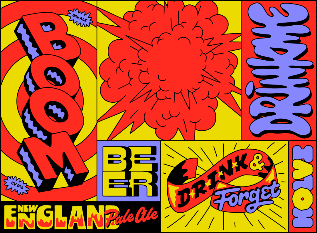 如果你喜欢潮流字体设计一定不要错过这位巴西设计师