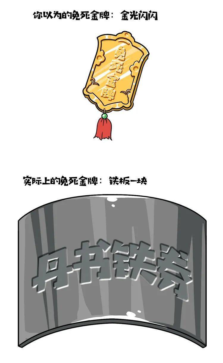 免死金牌卡通图片