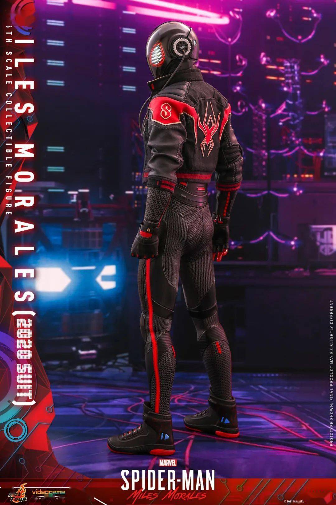5cm这款2020战衣造型的迈尔斯·莫拉莱斯官图鉴赏hot toys正式推出了
