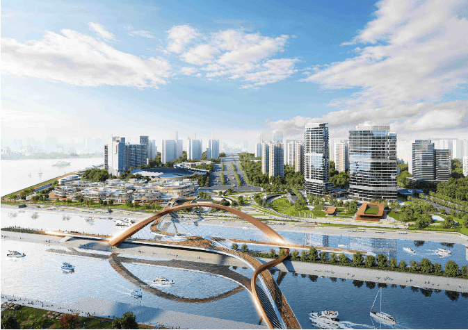 惊艳 新鸿基 江河汇设计方案公布 将打造14万方街区商场 地块