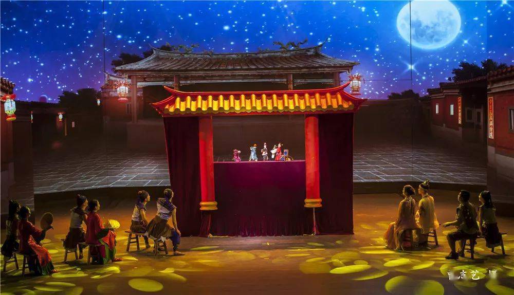 跟着轻工集五福闽南神韵福戏到福到好运到